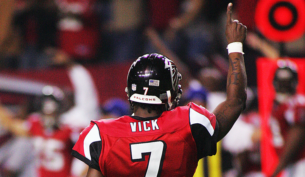  Vick pulled from game